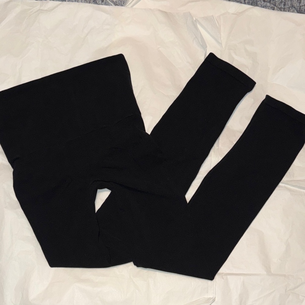 SPANX Black High-Waist Leggings